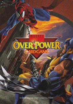 1996 Fleer Marvel Overpower IQ Expansion #NNO CABLE Back