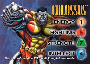 1996 Fleer Marvel Overpower IQ Expansion #NNO COLOSSUS Front
