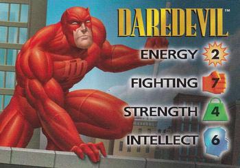 1996 Fleer Marvel Overpower IQ Expansion #NNO DAREDEVIL Front