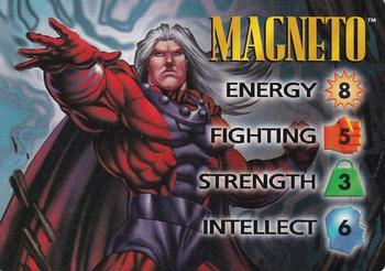 1996 Fleer Marvel Overpower IQ Expansion #NNO MAGNETO Front