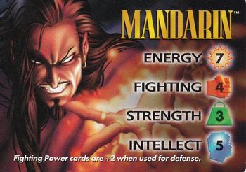 1996 Fleer Marvel Overpower IQ Expansion #NNO MANDARIN Front