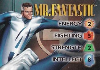 1996 Fleer Marvel Overpower IQ Expansion #NNO MR. FANTASTIC Front