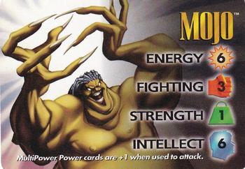 1996 Fleer Marvel Overpower IQ Expansion #NNO MOJO Front