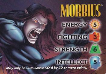 1996 Fleer Marvel Overpower IQ Expansion #NNO MORBIUS Front