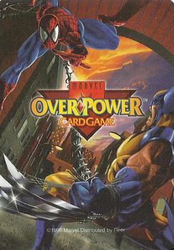 1996 Fleer Marvel Overpower IQ Expansion #NNO MORPH Back