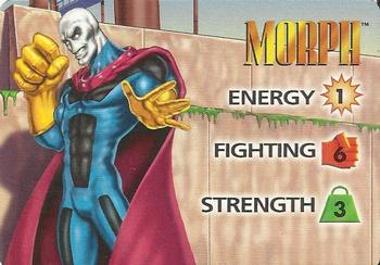 1996 Fleer Marvel Overpower IQ Expansion #NNO MORPH Front