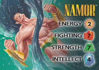 1996 Fleer Marvel Overpower IQ Expansion #NNO NAMOR Front
