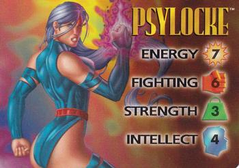 1996 Fleer Marvel Overpower IQ Expansion #NNO PSYLOCKE Front