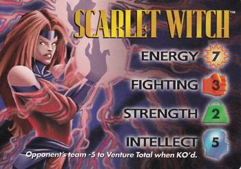 1996 Fleer Marvel Overpower IQ Expansion #NNO SCARLET WITCH Front