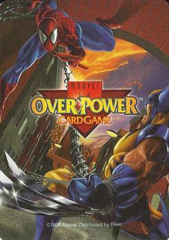 1996 Fleer Marvel Overpower IQ Expansion #NNO SHADOWCAT Back