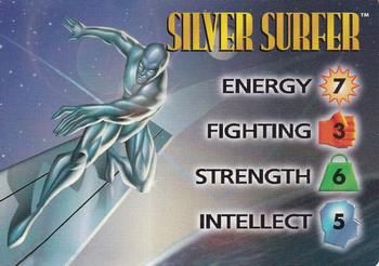 1996 Fleer Marvel Overpower IQ Expansion #NNO SILVER SURFER Front