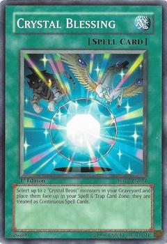 2007 Yu-Gi-Oh! Force of the Breaker 1st Edition #FOTB-EN034 Crystal Blessing Front