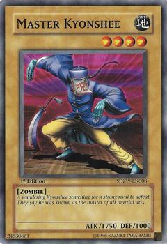 2008 Yu-Gi-Oh! Zombie World English 1st Edition #SDZW-EN008 Master Kyonshee Front
