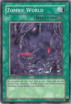 2008 Yu-Gi-Oh! Zombie World English 1st Edition #SDZW-EN017 Zombie World Front