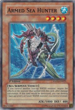 2009 Yu-Gi-Oh! Ancient Prophecy 1st Edition #ANPR-EN025 Armed Sea Hunter Front