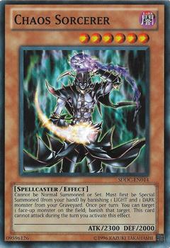2012 Yu-Gi-Oh! Dragons Collide English 1st Edition #SDDC-EN014 Chaos Sorcerer Front