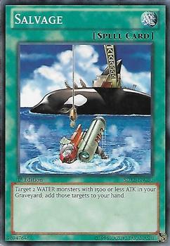 2012 Yu-Gi-Oh! Realm of the Sea Emperor 1st Edition #SDRE-EN030 Salvage Front