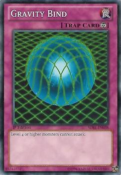 2012 Yu-Gi-Oh! Realm of the Sea Emperor 1st Edition #SDRE-EN038 Gravity Bind Front