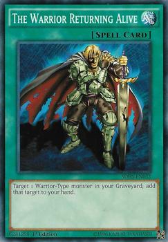 2015 Yu-Gi-Oh! Hero Strike English 1st Edition #SDHS-EN033 The Warrior Returning Alive Front