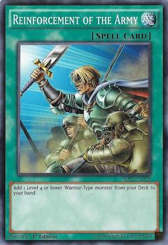 2015 Yu-Gi-Oh! Synchron Extreme 1st Edition #SDSE-EN028 Reinforcement of the Army Front