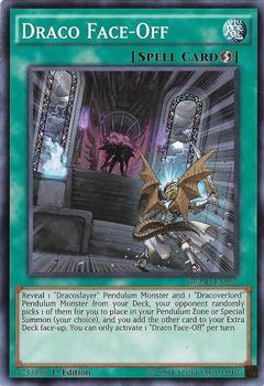 2016 Yu-Gi-Oh! Breakers of Shadow English 1st Edition #BOSH-EN061 Draco Face-Off Front