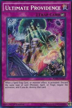 2016 Yu-Gi-Oh! Breakers of Shadow English 1st Edition #BOSH-EN081 Ultimate Providence Front
