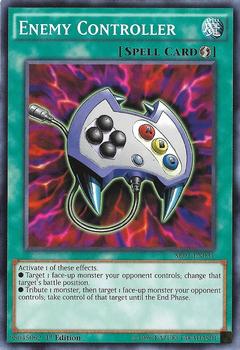 2016 Yu-Gi-Oh! Emperor of Darkness English 1st Edition #SR01-EN031 Enemy Controller Front