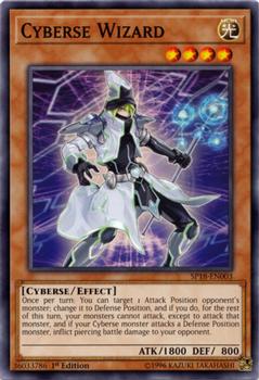 2017 Yu-Gi-Oh! Code of the Duelist 1st Edition #COTD-EN001 Cyberse Wizard Front