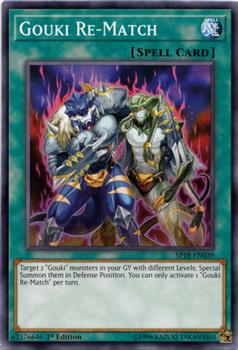 2017 Yu-Gi-Oh! Code of the Duelist 1st Edition #COTD-EN054 Gouki Re-Match Front