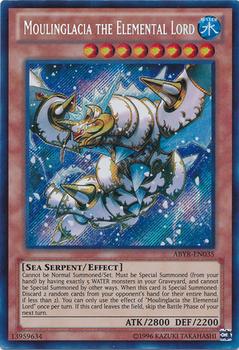2012 Yu-Gi-Oh! Abyss Rising #ABYR-EN035 Moulinglacia the Elemental Lord Front