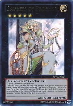 2012 Yu-Gi-Oh! Abyss Rising #ABYR-EN047 Empress of Prophecy Front