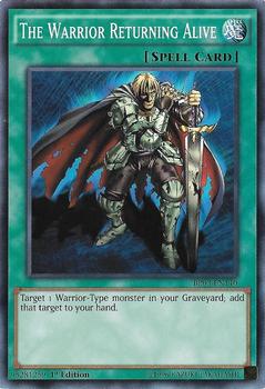 2014 Yu-Gi-Oh! Battle Pack 3: Monster League English 1st Edition #BP03-EN140 The Warrior Returning Alive Front