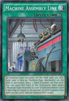 2014 Yu-Gi-Oh! Battle Pack 3: Monster League English 1st Edition #BP03-EN167 Machine Assembly Line Front