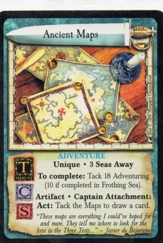 1999 7th Sea No Quarter #NNO Ancient Maps Front