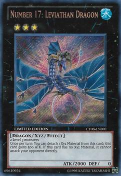 2011 Yu-Gi-Oh! Collectible Tin 2011 #CT08-EN001 Number 17: Leviathan Dragon Front