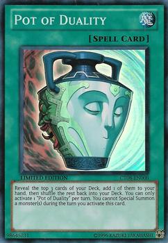 2011 Yu-Gi-Oh! Collectible Tin 2011 #CT08-EN008 Pot of Duality Front