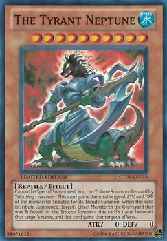 2011 Yu-Gi-Oh! Collectible Tin 2011 #CT08-EN018 The Tyrant Neptune Front