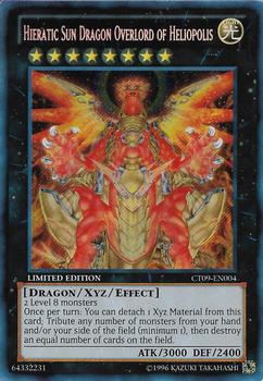 2012 Yu-Gi-Oh! Collectible Tin 2012 #CT09-EN004 Hieratic Sun Dragon Overlord of Heliopolis Front