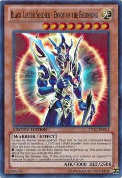 2013 Yu-Gi-Oh! Collectible Tin #CT10-EN005 Black Luster Soldier - Envoy of the Beginning Front
