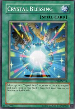 2008 Yu-Gi-Oh! Jesse Anderson English #DP07-EN014 Crystal Blessing Front