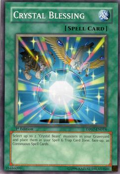 2008 Yu-Gi-Oh! Jesse Anderson English 1st Edition #DP07-EN014 Crystal Blessing Front