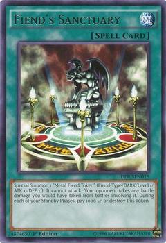 2016 Yu-Gi-Oh! Rivals of the Pharaoh 1st Edition #DPRP-EN015 Fiend's Sanctuary Front
