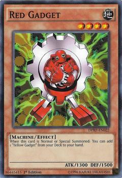2016 Yu-Gi-Oh! Rivals of the Pharaoh 1st Edition #DPRP-EN022 Red Gadget Front