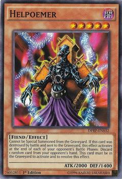 2016 Yu-Gi-Oh! Rivals of the Pharaoh 1st Edition #DPRP-EN032 Helpoemer Front