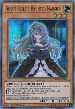 2019 Yu-Gi-Oh! Duel Power English 1st Edition #DUPO-EN078 Ghost Belle & Haunted Mansion Front