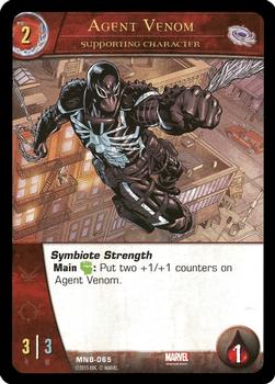 2015 Upper Deck VS System 2PCG: The Marvel Battles #MNB-065 Agent Venom Front
