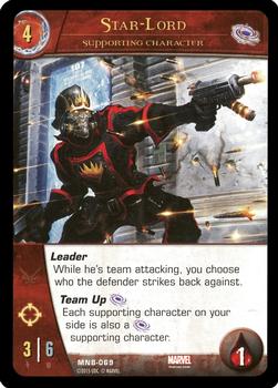 2015 Upper Deck VS System 2PCG: The Marvel Battles #MNB-069 Star-Lord Front