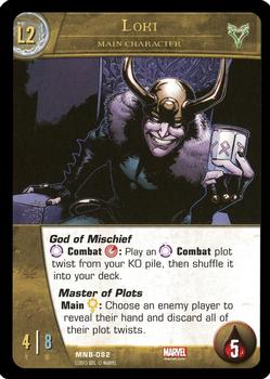 2015 Upper Deck VS System 2PCG: The Marvel Battles #MNB-082 Loki Front
