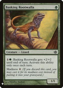 2020 Magic The Gathering Mystery Booster #002 Basking Rootwalla Front