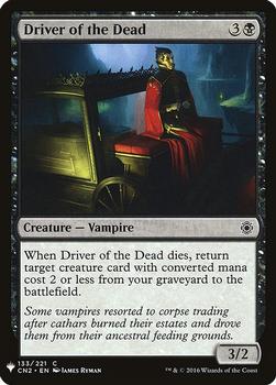 2020 Magic The Gathering Mystery Booster #133 Driver of the Dead Front
